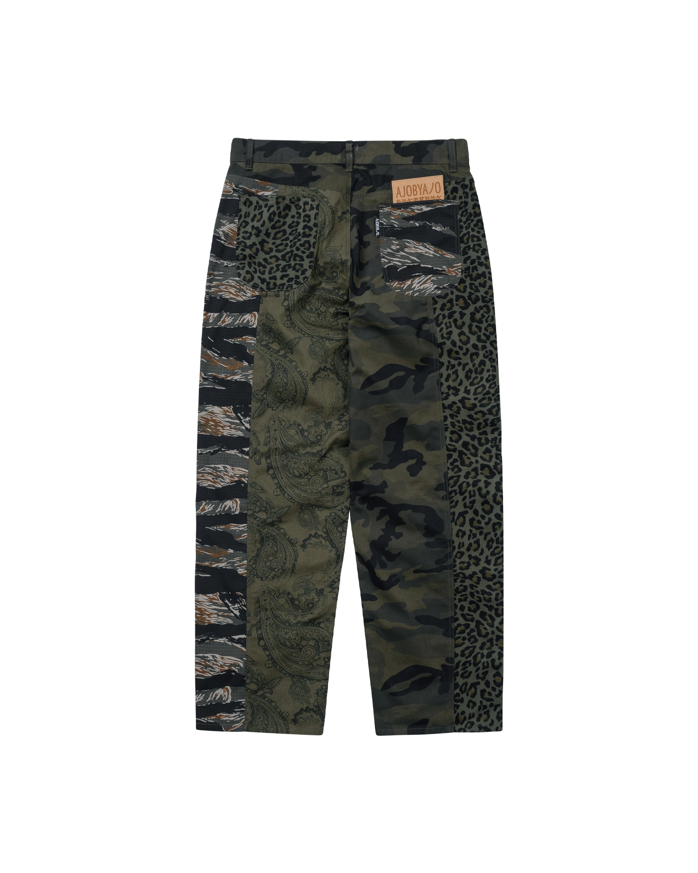 【AJO AJOBYAJO】23FW★ Camouflage Mixed Pants AJO AJOBYAJO】23FW☆ Camouflage Mixed Pants (AJO AJOBYAJO